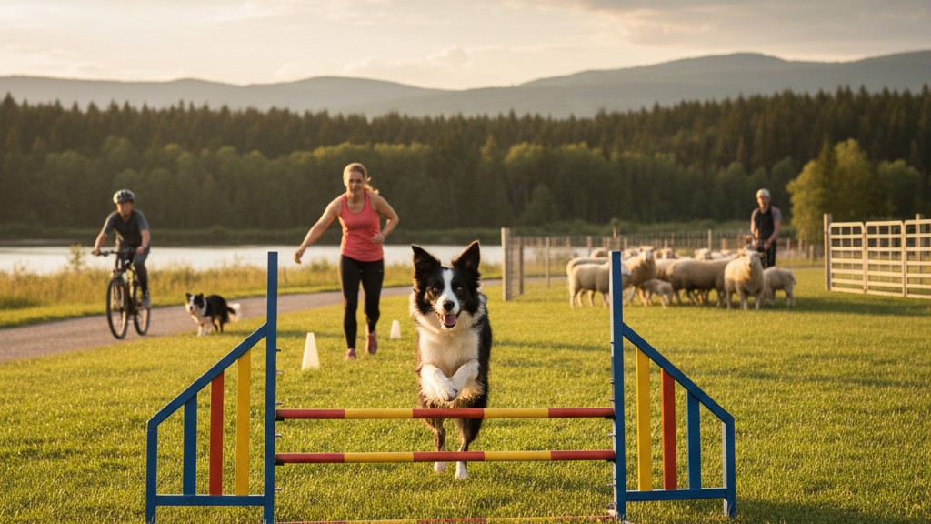 Actividades y ejercicios recomendados para mantener activo a tu Border Collie