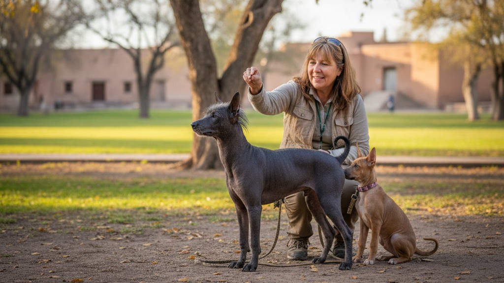 Adiestramiento efectivo para el Xoloitzcuintle: técnicas específicas para esta raza