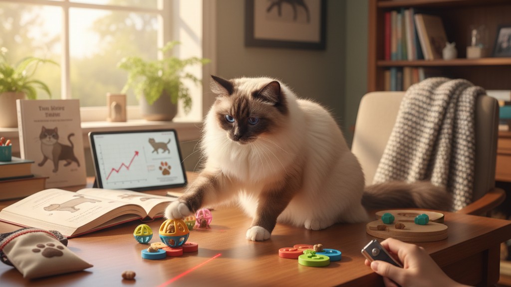 Adiestramiento efectivo para gatos Birmanos: trucos y técnicas