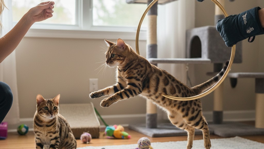 Adiestramiento para gatos Bengalí: técnicas efectivas para una convivencia armoniosa