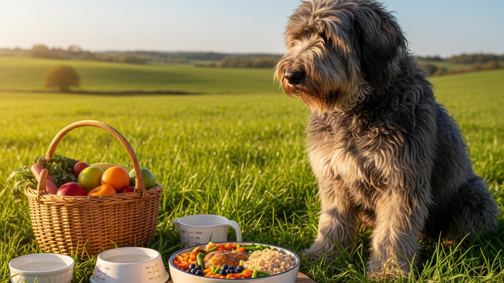 Alimentación ideal para el Bergamasco: consejos para una dieta saludable