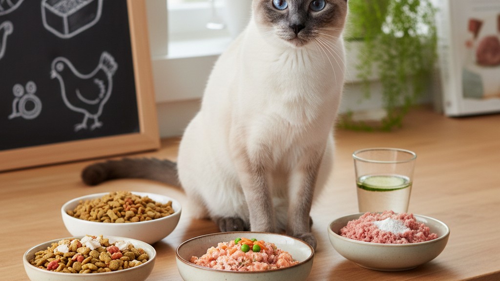 Alimentación ideal para gatos siameses: consejos para una dieta equilibrada