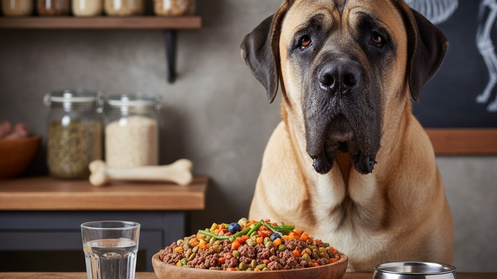 Alimentación ideal para Mastín Inglés: qué darle para mantenerlo saludable