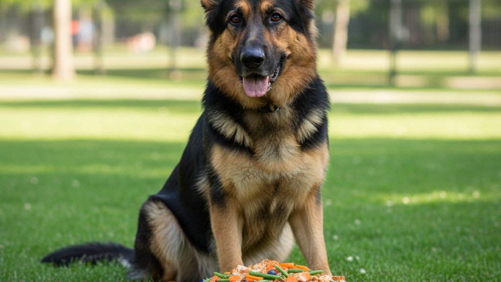 Alimentación ideal para Pastor Alemán: dieta balanceada para un perro sano y activo