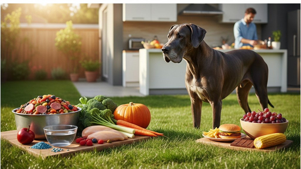 Alimentación ideal para un Gran Danés saludable: qué dar y qué evitar