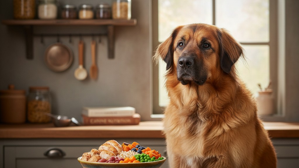 Alimentación ideal para un Leonberger: Nutrición balanceada y recomendaciones
