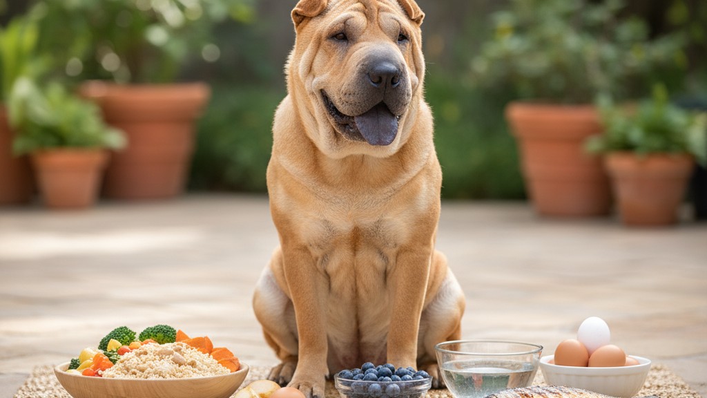 Alimentación ideal para un Shar Pei: consejos para una dieta saludable y equilibrada