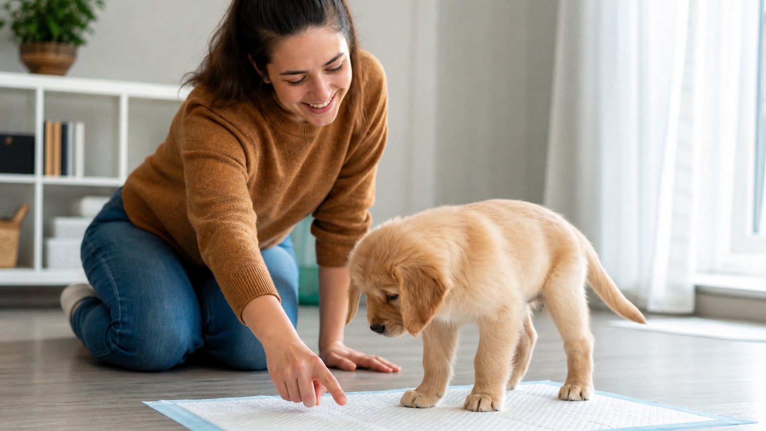 Cómo enseñar a un cachorro a hacer sus necesidades