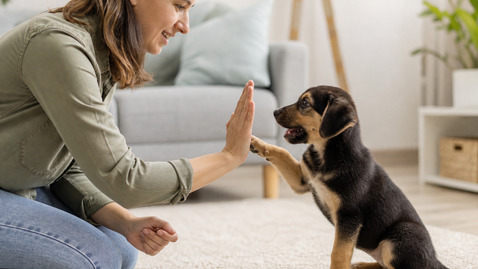 Cómo enseñar a un perro a no morder