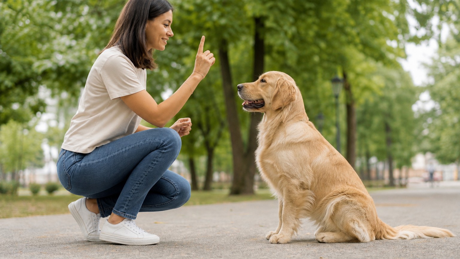 Cómo enseñar a un perro a sentarse