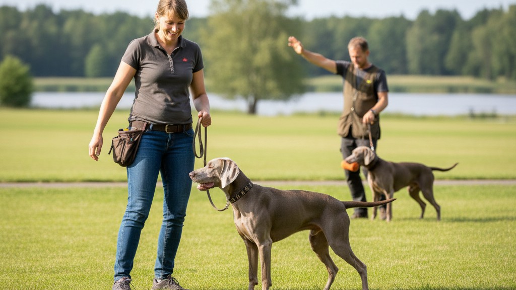 Cómo entrenar a un Weimaraner: técnicas efectivas para un adiestramiento exitoso