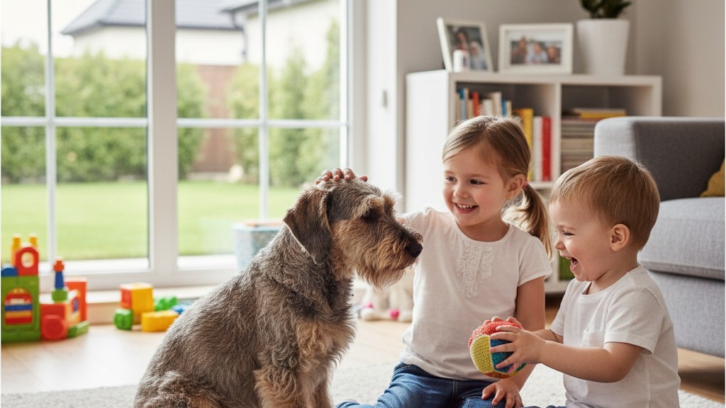 Cómo lograr una convivencia armoniosa entre Cesky Terrier y niños