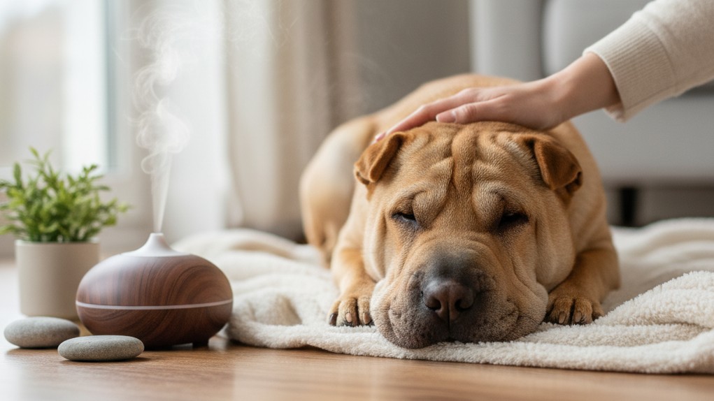 Cómo manejar la ansiedad y el estrés en un Shar Pei: técnicas efectivas