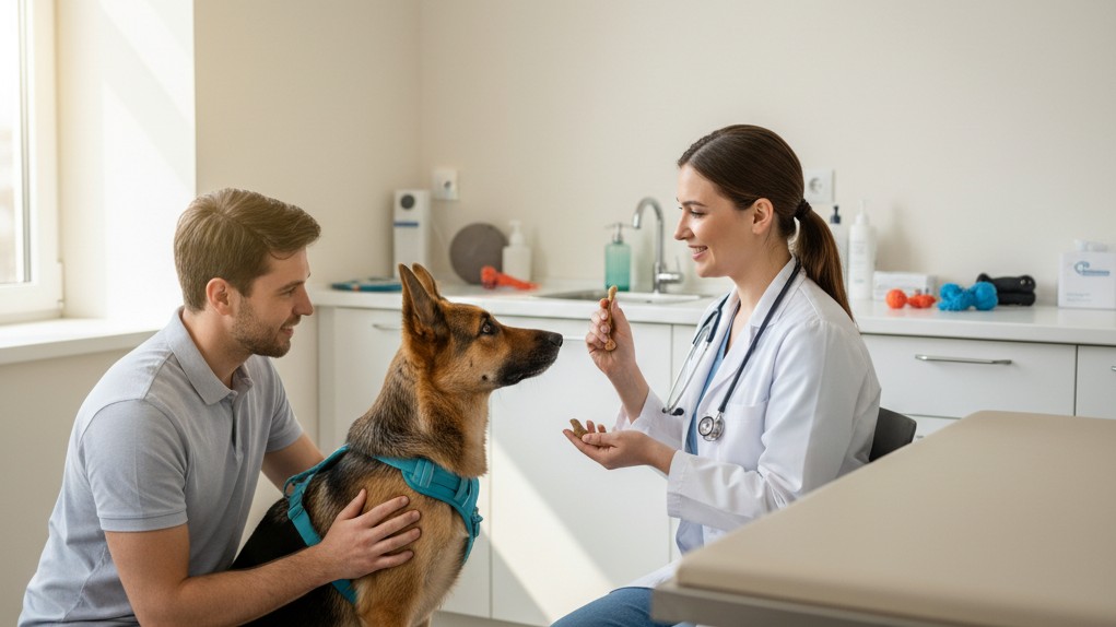 Cómo preparar a tu Pastor Alemán para su primera visita al veterinario