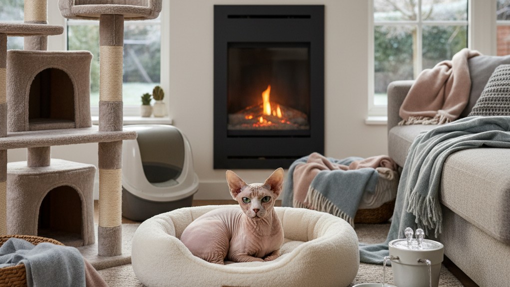Cómo preparar tu hogar para la llegada de un gato Sphynx: guía para una convivencia armoniosa