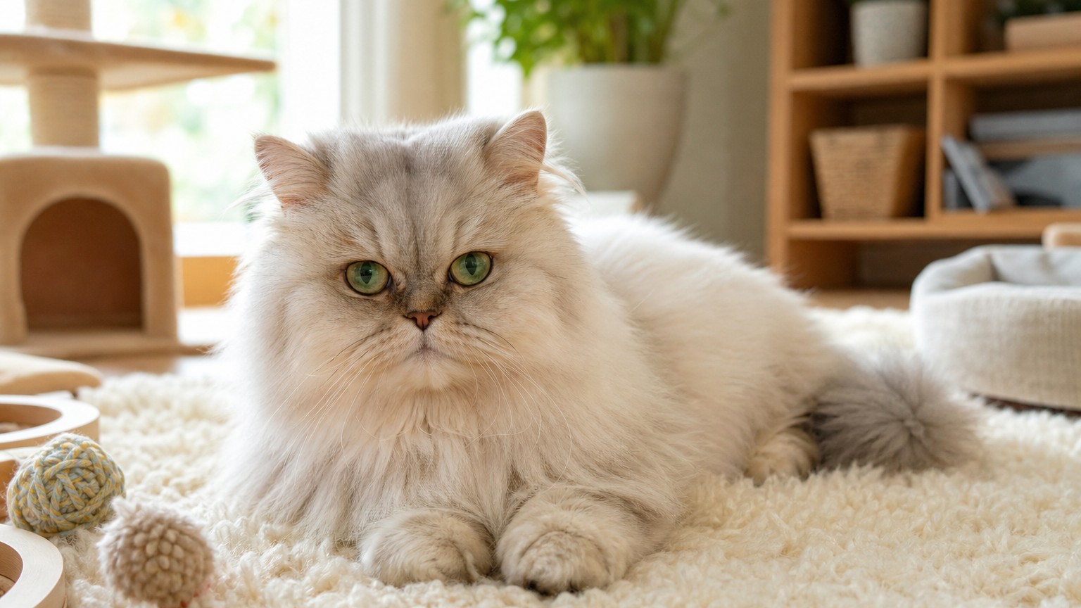Cómo preparar un ambiente ideal para tu gato Persa en casa
