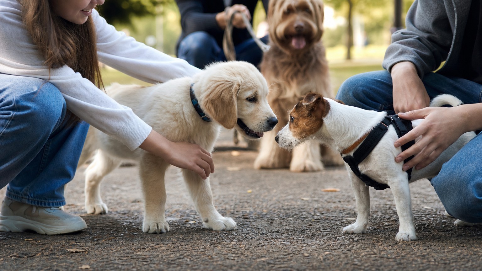 Cómo socializar a un cachorro