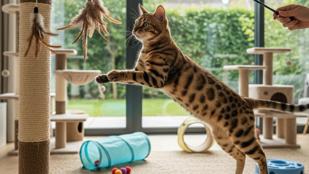 Comportamiento del gato Bengalí: ¿qué esperar y cómo manejar su energía?