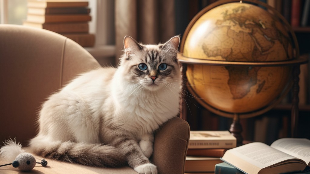 Comportamiento típico del gato Birmano: cómo entender a tu mascota