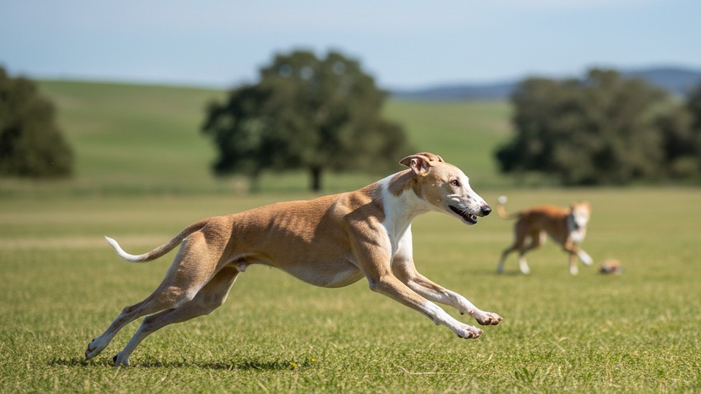 Comportamiento típico del Whippet: cómo entender a tu perro de raza elegante y rápida