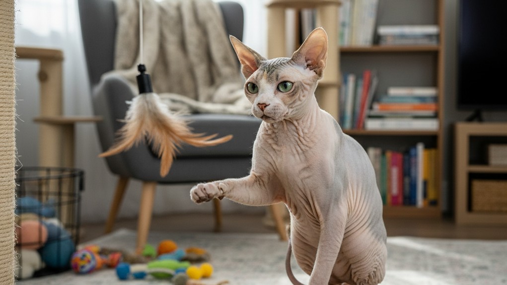 Consejos de adiestramiento para gatos Sphynx: trucos y comportamientos típicos