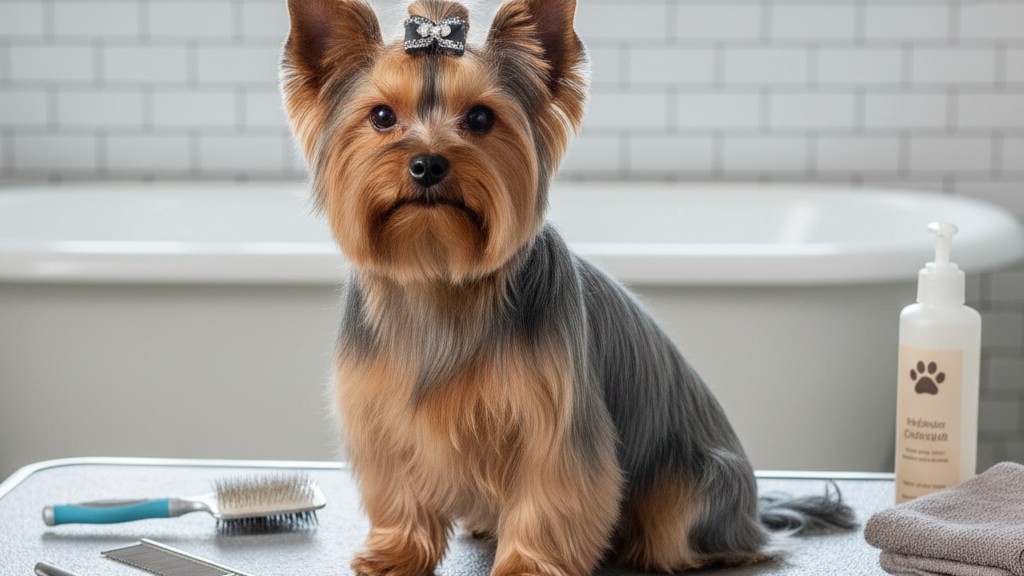 Consejos para el aseo y mantenimiento del pelaje de tu Yorkshire Terrier
