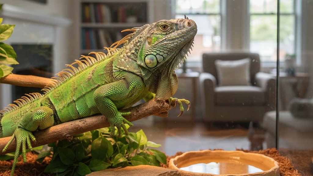 Consejos para entender el comportamiento de tu iguana verde en casa