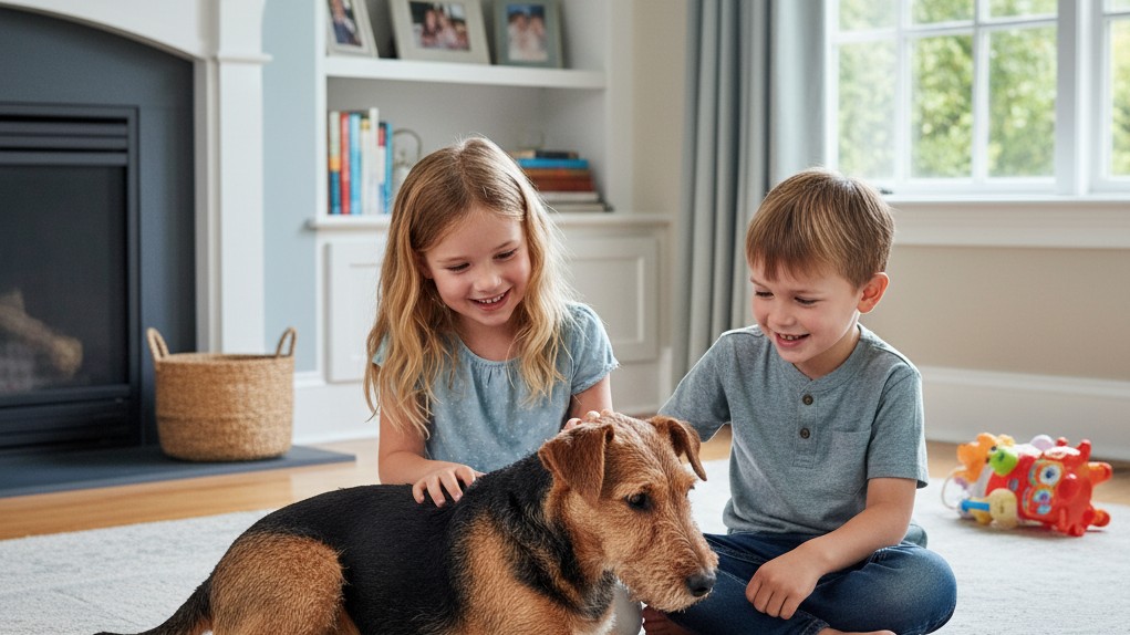 Consejos para la convivencia armoniosa entre Welsh Terrier y niños