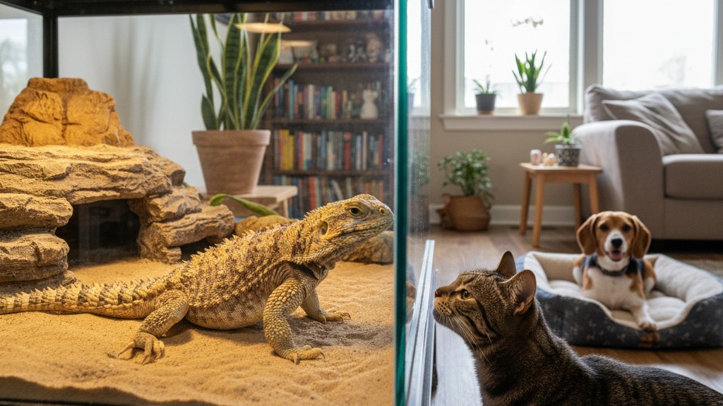 Consejos para la convivencia entre Uromastyx y otras mascotas en casa