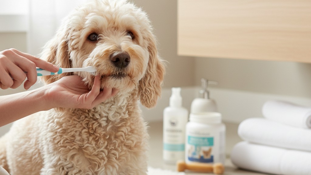 Consejos para mantener la higiene dental de tu Caniche en casa