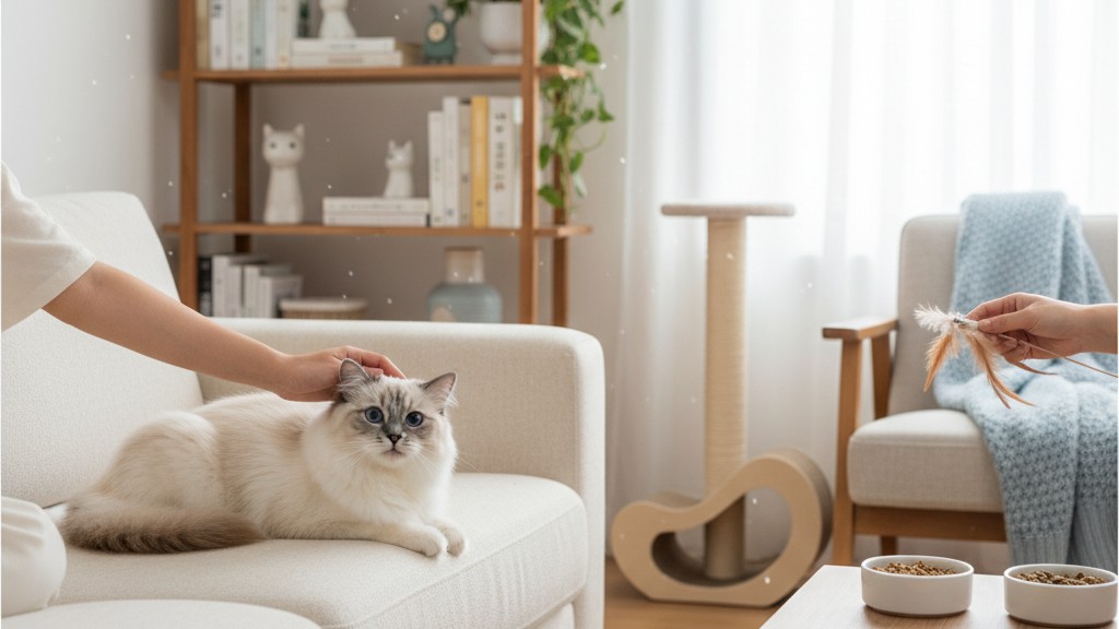 Consejos para una convivencia armoniosa con tu gato Ragdoll