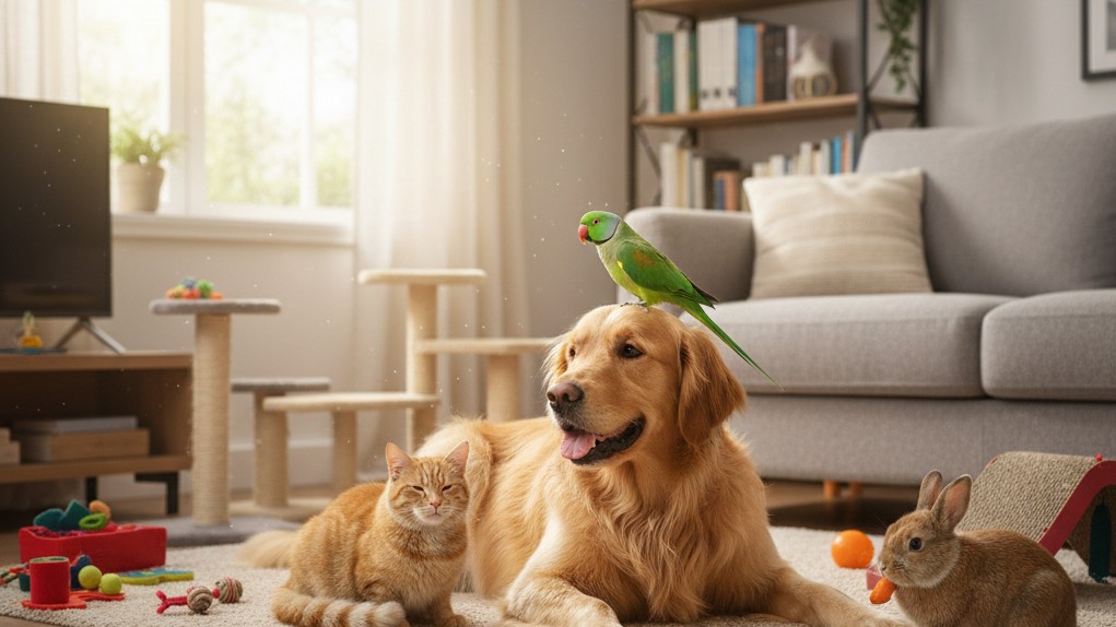 Consejos para una convivencia armoniosa entre tu Cotorra de Kramer y otros animales
