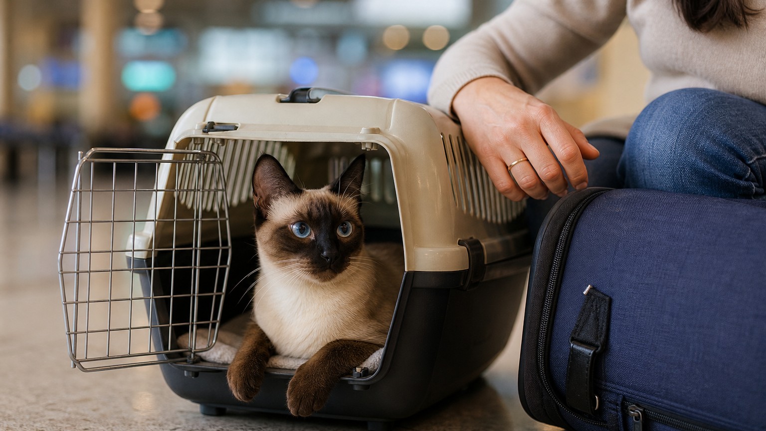Consejos para viajar con tu gato siamés sin estrés ni complicaciones