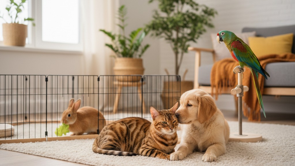 Convivencia del Bengalí rojo con otras mascotas: consejos para una armonía en casa