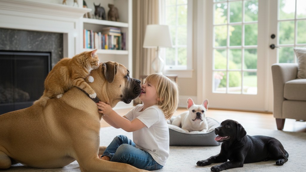 Convivencia del Cane Corso con Niños y Otros Animales: Consejos Clave