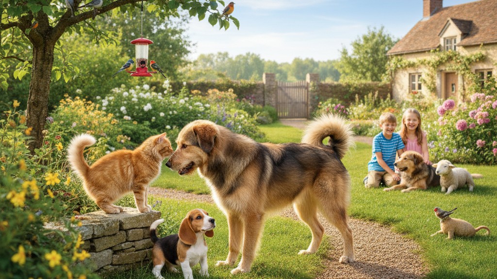 Convivencia del Mudi con Otros Animales y Niños: Claves para una Relación Armoniosa