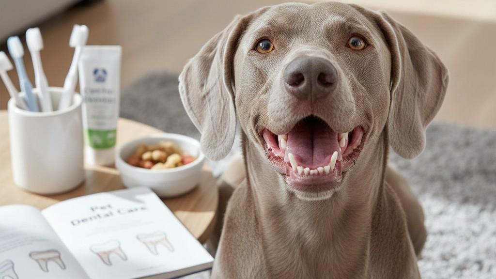 Cuidados dentales para Weimaraners: prevención y mantenimiento para una sonrisa saludable