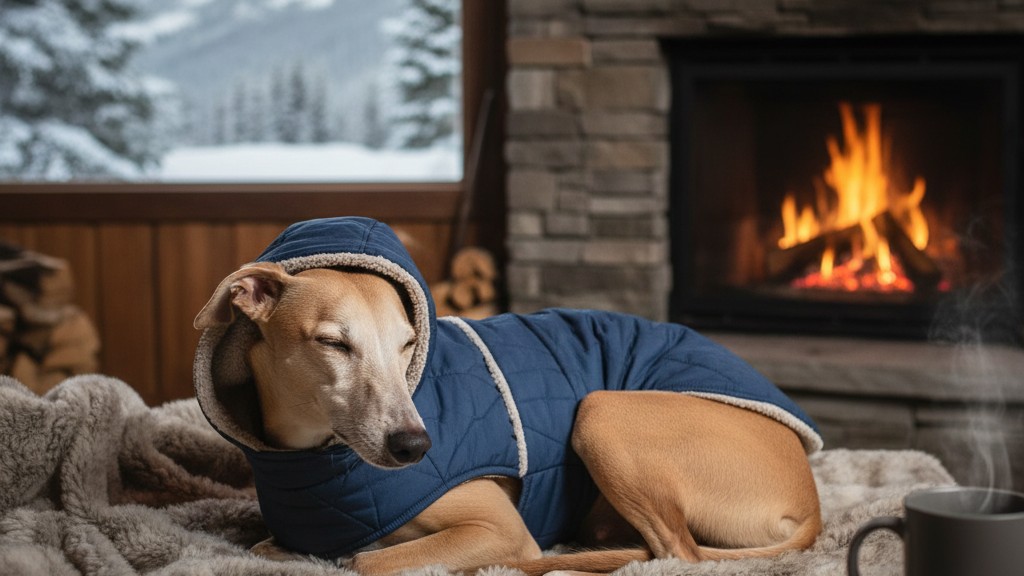 Cuidados específicos para Whippets en climas fríos: protege a tu perro del frío