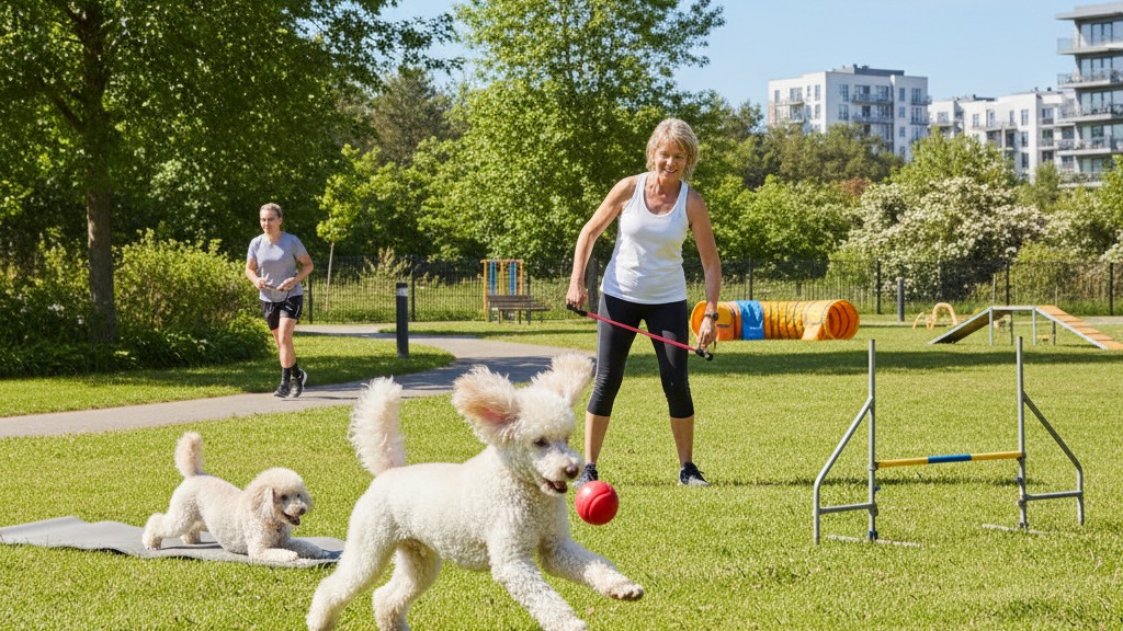 Ejercicios diarios recomendados para mantener activo a tu Caniche