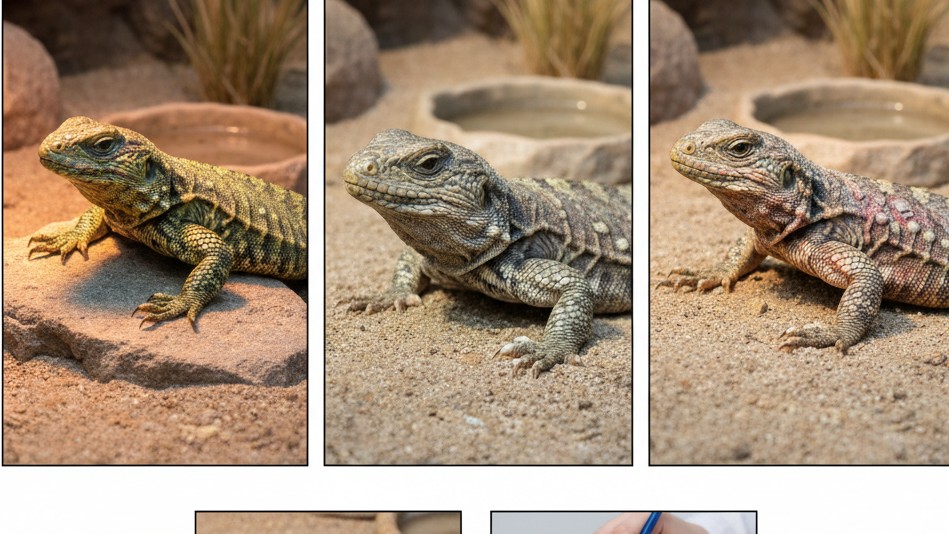 Enfermedades comunes en Uromastyx y cómo prevenirlas
