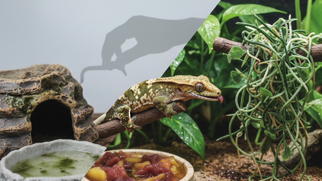 Errores comunes al cuidar un Gecko Crestado y cómo evitarlos
