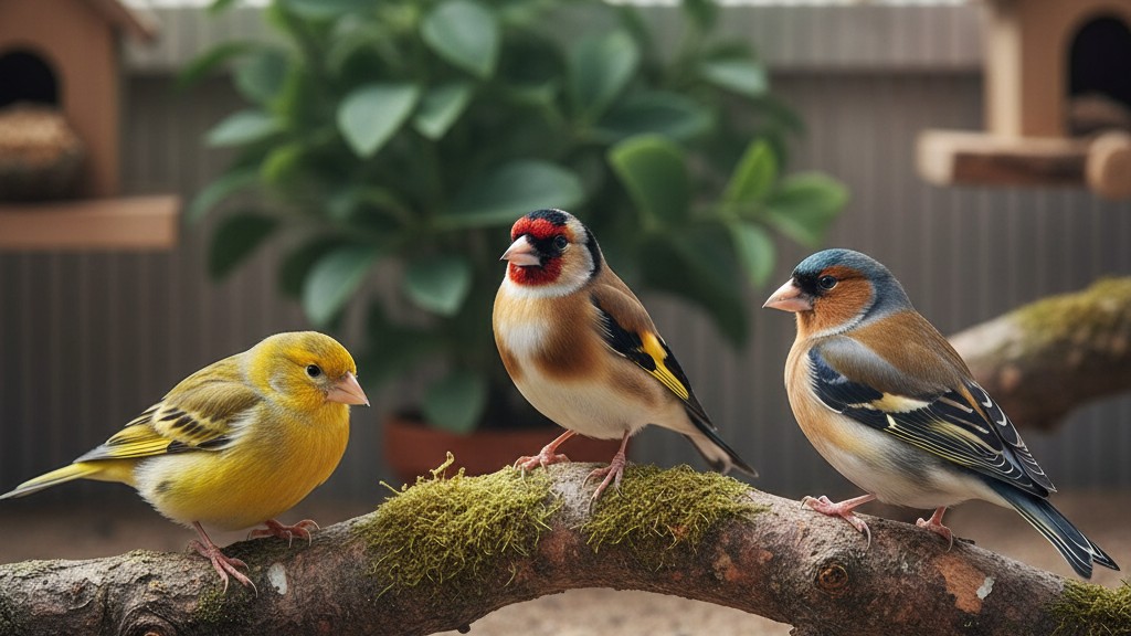 ¿Es compatible un Pardillo con otras aves? Guía de convivencia