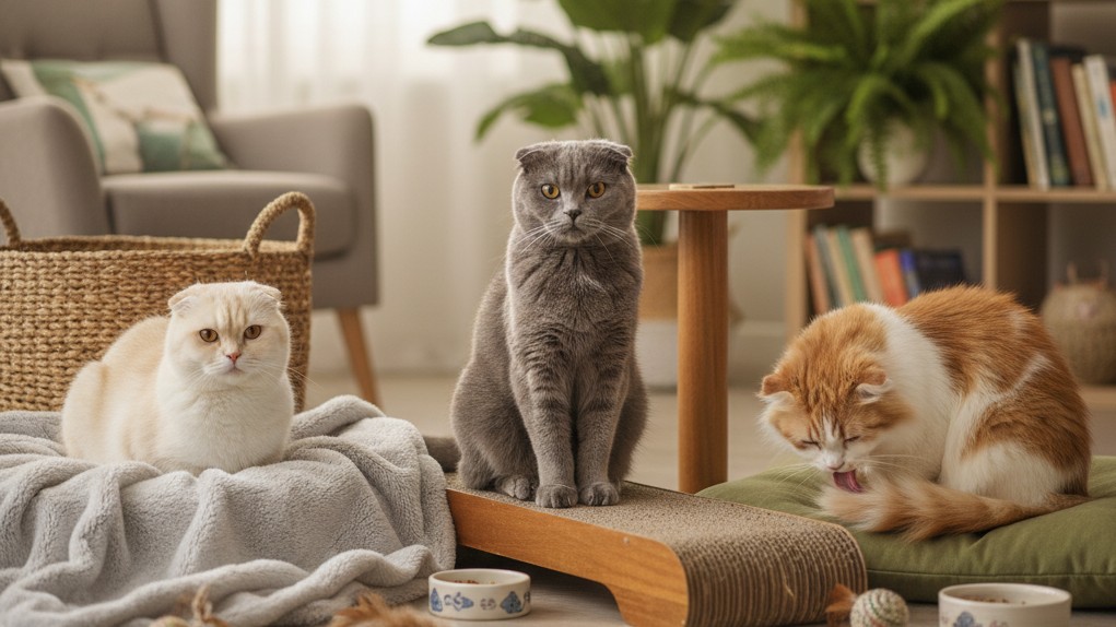 Guía completa de cuidados para gatos Scottish Fold: lo que debes saber