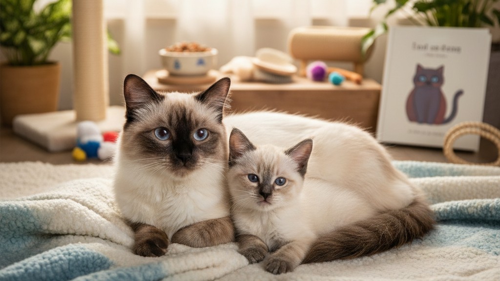 Guía completa de cuidados para gatos siameses: lo que debes saber
