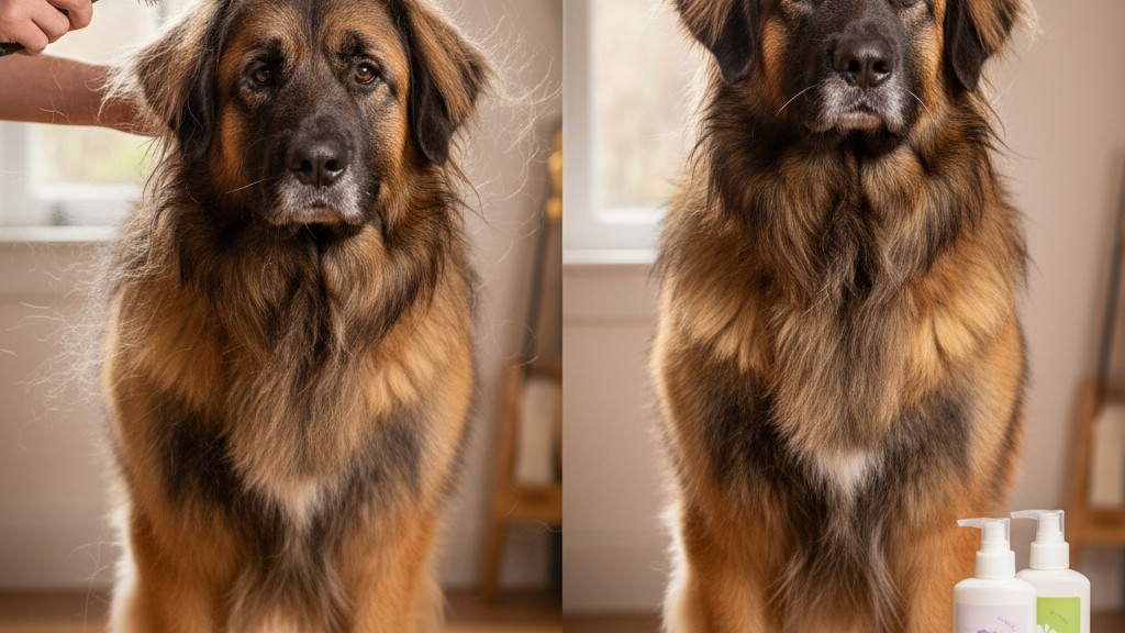 Guía para el aseo y mantenimiento del pelaje del Leonberger