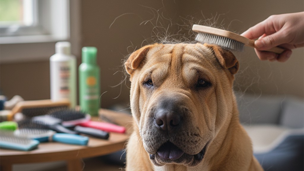 La importancia del cepillado en Shar Pei: consejos para un pelaje saludable