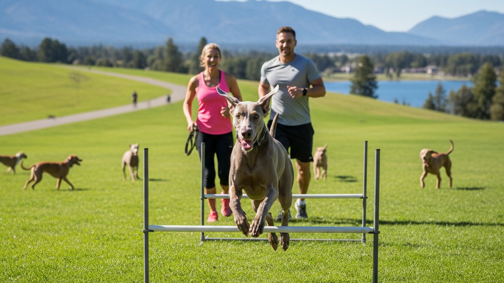 Los mejores ejercicios para mantener activo a tu Weimaraner: guía para dueños activos