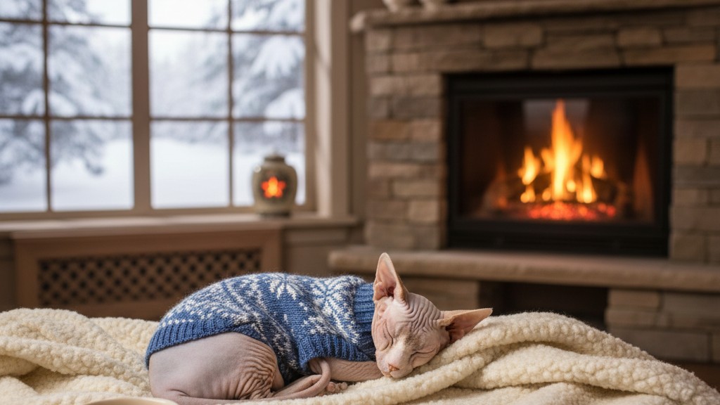 ¿Por qué el gato Sphynx requiere cuidados especiales en invierno? Claves para su bienestar