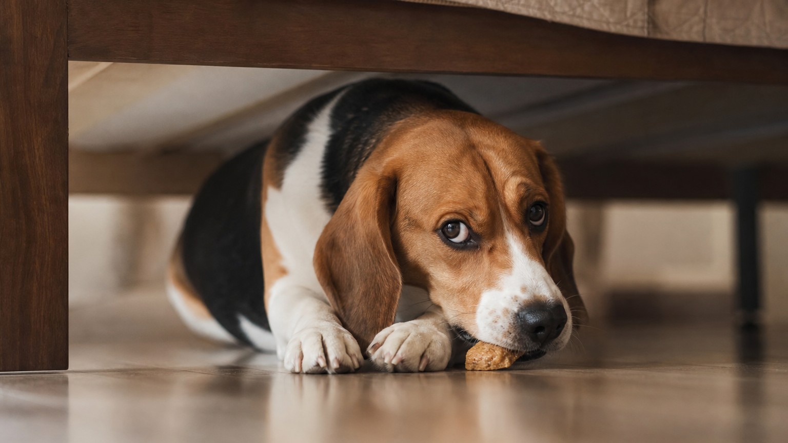 Por qué mi perro esconde comida