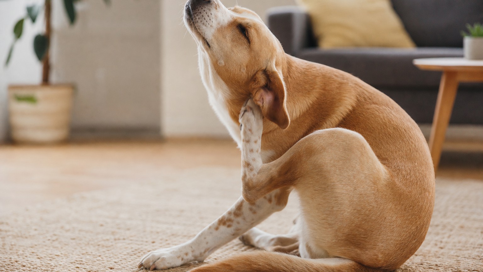 Por qué mi perro se rasca tanto